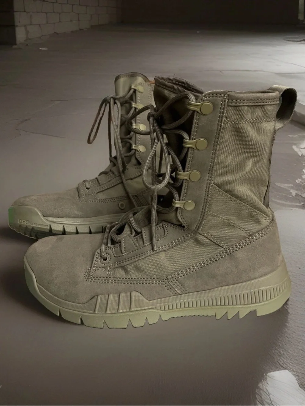 Nike Tactical Boots Mens SZ 6 Sage Green Combat Military 631371-222 NEW NO BOX